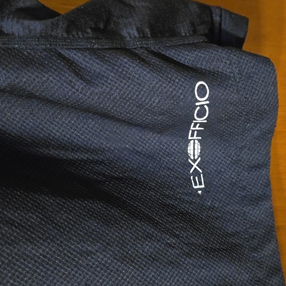 ExOfficio Black Textured Top - Picture 2 of 3